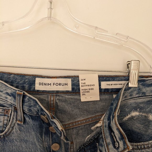 Aritzia Denim Forum Boyfriend Jeans (with tags) - Picture 2 of 5